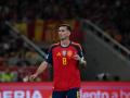 Fabián Ruiz durante un partido con la selección española