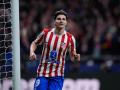 Julián Álvarez, en un partido del Atlético de Madrid esta temporada