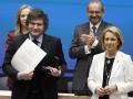 Javier Milei recibe la Medalla de Honor de la Universidad San Pablo CEU