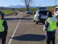 Agentes de la Guardia Civil de Tráfico, en un accidente en Palencia, en una imagen de recurso