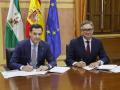 En las fotos del acto de la firma del pacto entre PP y Vox, aparecía un Manuel Gavira con un semblante mucho más satisfecho que el de Moreno