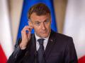 Emmanuel Macron en rueda de prensa