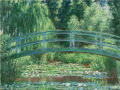 'El puente japonés', Claude Monet
