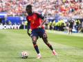 Nico Williams, en el España - Bélgica de cuartos de final del Mundial