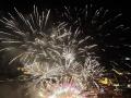 Imagen de un castillo de fuegos artificiales en Valencia
