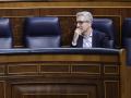 El ministro de Hacienda, Arcadi España, en una imagen de archivo en el Congreso