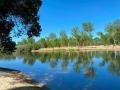La playa fluvial de Huerta, muy cerca de la capital salmantina