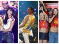 Aitana, Freddie Mercury y Ana Mena junto a Lola Índigo