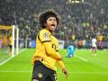 (Foto de ARCHIVO)
25 November 2025, North Rhine-Westphalia, Dortmund: Borussia Dortmund's Karim Adeyemi celebrates after scoring his side's third goal of the game during the UEFA Champions League soccer match between Borussia Dortmund and FC Villarreal at Signal Iduna Park. Photo: Bernd Thissen/dpa

25/11/2025 ONLY FOR USE IN SPAIN