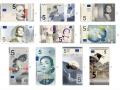 Las diez propuestas preseleccionadas de los nuevos diseños de los billetes de euros mostrados en los billetes de cinco euros.

REMITIDA / HANDOUT por BANCO CENTRAL EUROPEO (BCE)
Fotografía remitida a medios de comunicación exclusivamente para ilustrar la noticia a la que hace referencia la imagen, y citando la procedencia de la imagen en la firma
23/7/2026