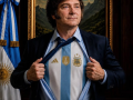 Javier Milei en su mensaje de apoyo a Argentina