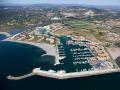 Vista aérea del puerto deportivo de Sotogrande