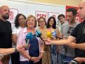 Ana Barceló, durante su comparecencia este viernes ante los medios de comunicación