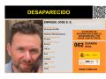 Cartel de la alerta por la desaparición del guardia civil Enrique José S.S. en Paiporta (Valencia)