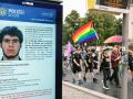 La alerta que había lanzado la policía alemana con la cara del presunto autor del atentado, Abdul Ballout. (EFE)