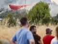 Imagen del incendio forestal de la Vall d'Uixó