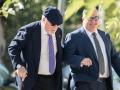 El excomisario José Manuel Villarejo, a su llegada a la Audiencia Nacional