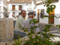 Unos jubilados en Ronda.