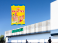 Imagen de un supermercado de Mercadona y de los míticos Palotes