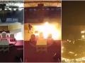El video que capta cómo un hombre prende fuego en el entorno de la parroquia de Medjugorje