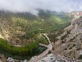 Mirador de la Galiana, en Soria, desde donde se observa el Cañón del Río Lobos