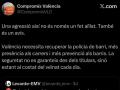 Imagen del mensaje eliminado por Compromís en el que reconoce que la agresión de un inmigrante ilegal "no es sólo un hecho aislado".