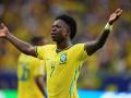 (Foto de ARCHIVO)
Vinicius Junior of Brazil celebrates after scoring his team's second goal later disallowed by VAR during the FIFA World Cup 2026 Group C match between Scotland and Brazil at Miami Stadium on June 24, 2026 in Miami, United States.

Jose Breton / AFP7 / Europa Press
24/6/2026 ONLY FOR USE IN SPAIN