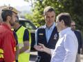 Mañueco dialoga con Sánchez, este jueves, en Navaluenga, Ávila