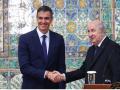 Sánchez junto con el presidente de Argel el pasado 20 de julio
