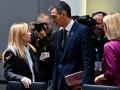 Imagen de archivo de Giorgia Meloni y Pedro Sánchez