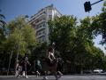 Fachada del ático en el barrio de Chamberí adquirido por la Comunidad de Madrid