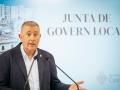 Imagen de Vicent Sales en la Junta de Gobierno del 31 de julio