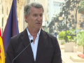 El presidente del Partido Popular, Alberto Núñez Feijóo