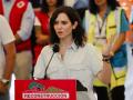 La presidenta de la Comunidad de Madrid, Isabel Díaz Ayuso