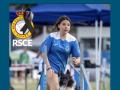 Imagen de Eva en un reciente campeonato de agility en Alemania.