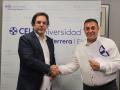 Imagen del acuerdo entre el CEU y el Patronato de Elche