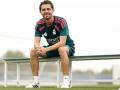 Bernardo Silva, en su primer entrenamiento como jugador del Real Madrid