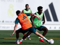 Vinícius Jr. en sus primeros entrenamientos bajo las órdenes de José Mourinho