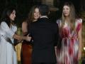 La Reina, la Princesa y la Infanta Sofía reciben el saludo de Jaume Anglada