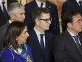 Los ministros Fernando Grande-Marlaska, José Manuel Albares, Margarita Robles y Félix Bolaños, en una imagen de archivo