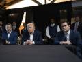 El director de CIA,  John Ratcliffe, el presidente Donald Trump y el Secretario de Estado, Marco Rubio en una foto de archivo