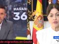 Javier Ruiz y Sira Rego, en su conexión en Mañaneros 360