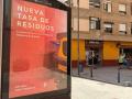 Cartel informativo del Ayuntamiento de Torrent sobre la tasa de basura