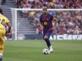 Ronald Araujo, durante un partido frente al RCD Espanyol