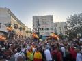 Imagen tomada este domingo durante la concentración convocada en Ceuta