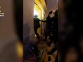Momento de la intervención de los agentes en la detención en Calpe