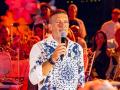 Antonio Banderas durante una gala solidaria en Marbella