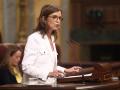 La vicesecretaria de Organización del PP, Carmen Fúnez, interviene durante una sesión plenaria en el Congreso de los Diputados, a 27 de mayo de 2026, en Madrid.