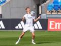 Dean Huijsen durante un partido de pretemporada contra el CD Leganés