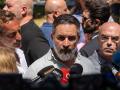 El presidente de Vox, Santiago Abascal, hace unas declaraciones este domingo en las que ha pedido la militarización de la frontera de Ceuta